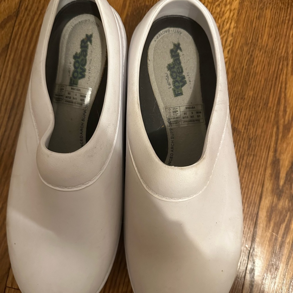 White Slip-On Shoes